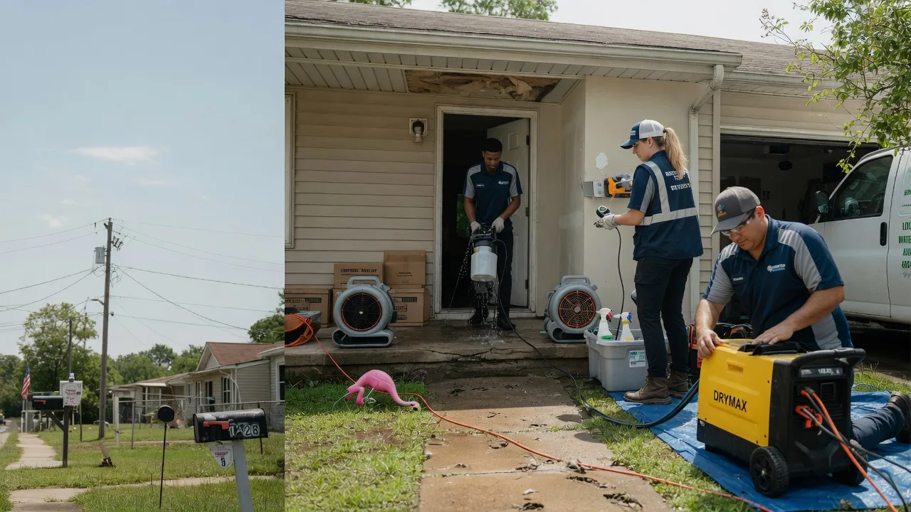 Storm Damage Water Removal in Columbus, PA near me